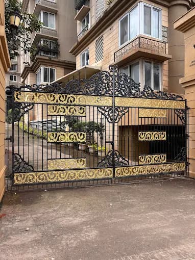 Wrought Iron Designer Main Gate