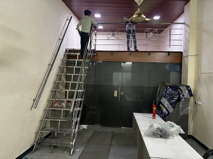 Stainless Steel Mezzanine Railing