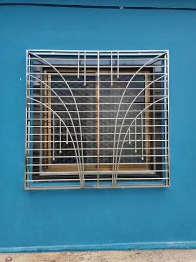 Designer Stainless Steel Window Grill